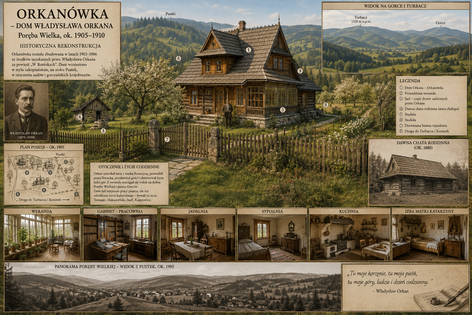 Orkanówka – Het huis van Władysław Orkan 
